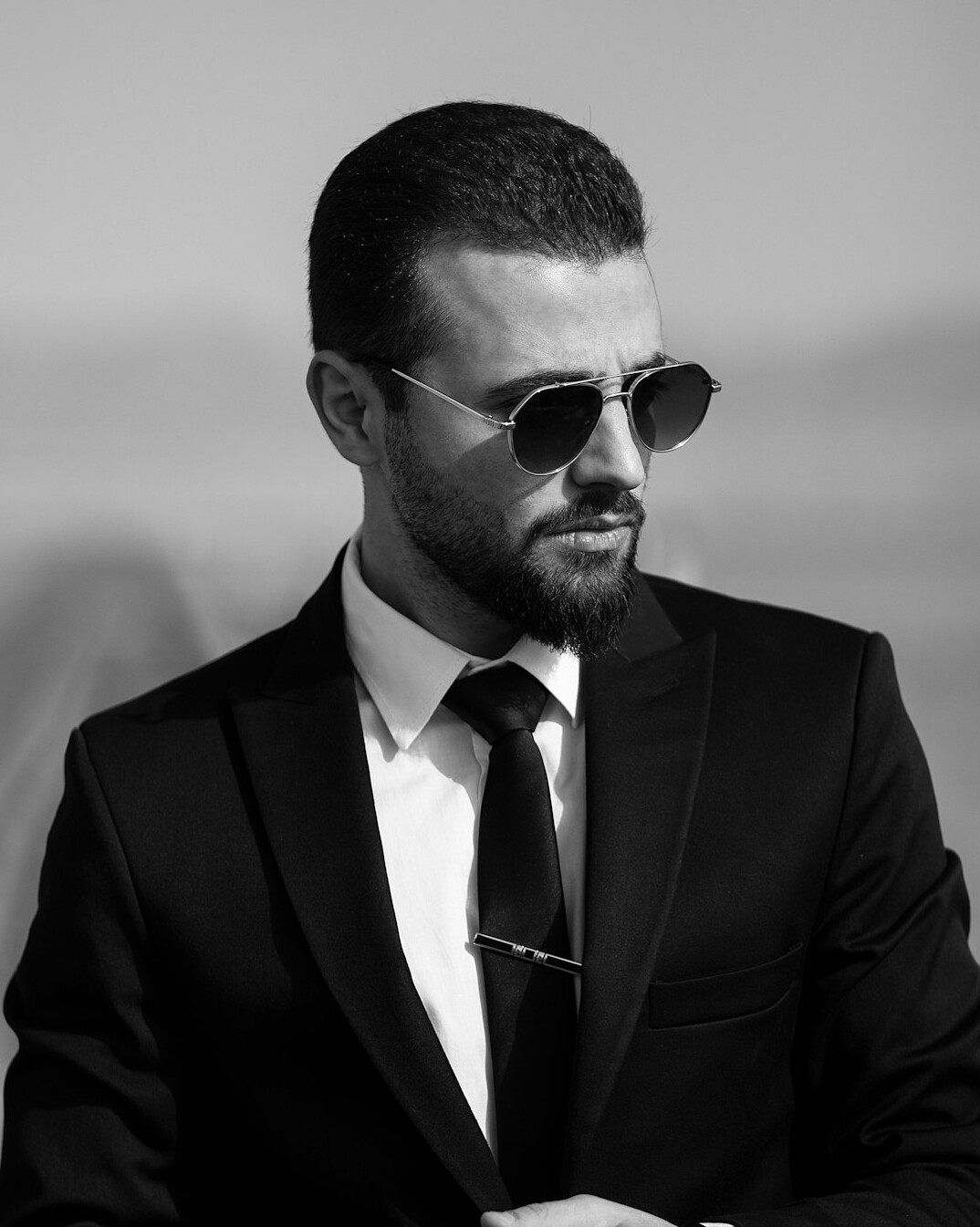 Portrait of a Turkish man in a suit, crisis management director